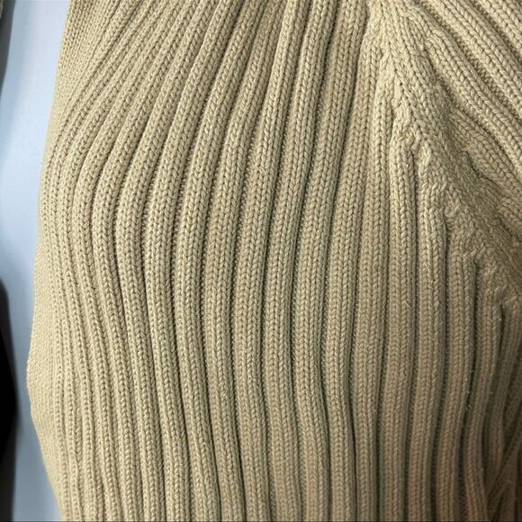 J. Crew Vintage Strenesse Damon Strickjacket Ribbed Heavyweight Open Cardigan - Picture 9 of 13